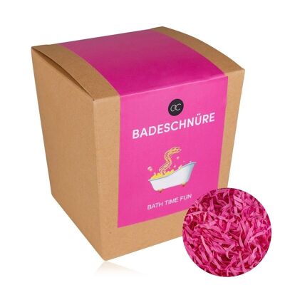 BADENNUDEL en caja de regalo, 40g, colores: rosa, fragancia: