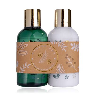 Bath set WINTER SPA in gift packaging, incl. 15