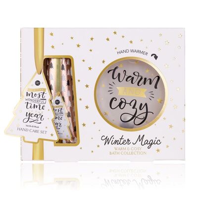 WINTER MAGIC hand care set in a gift box, incl. 6