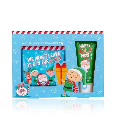 Set de soins des mains SANTA & CO dans un coffret cadeau, 60 m inclus