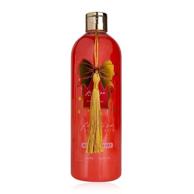 Bagnoschiuma FESTA in bottiglia con fiocco decorativo, 500ml