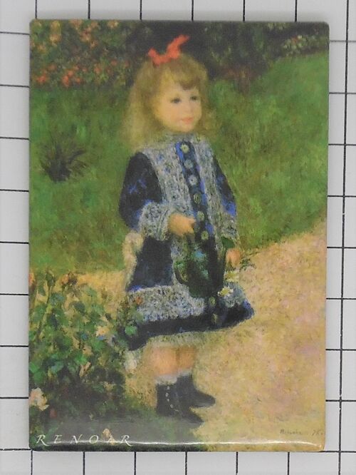 koelkastmagneet meisje gieter Auguste Renoir