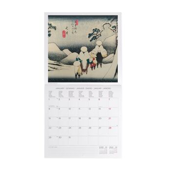 Achat Calendrier 2024 Art japonais (leg) en gros