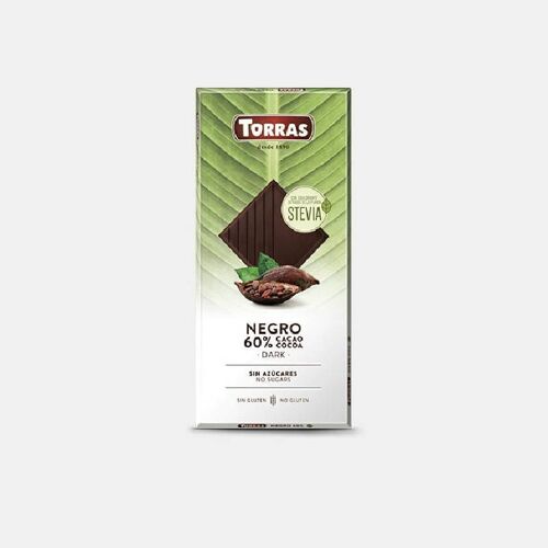 TORRAS, Lot Tablette chocolat noir 60%