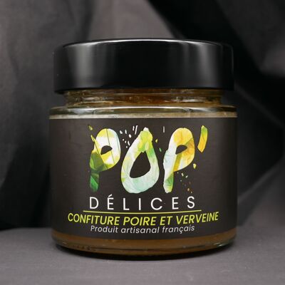 Confiture de poire verveine