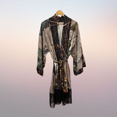 KIMONO jaguar city fringe