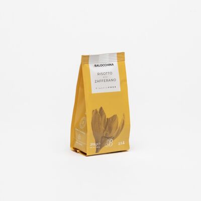 Saffron Risotto 215g in recyclable paper