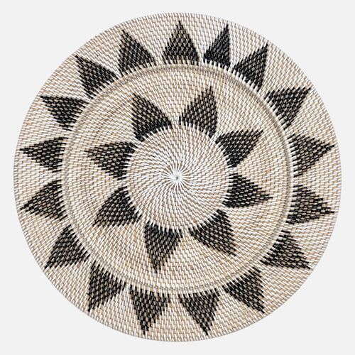 Lombok Wall Decor White - 60cm