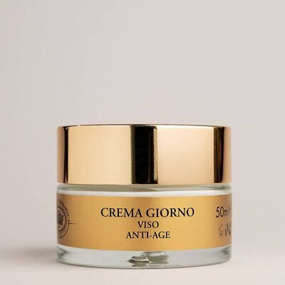 Viso Crema Giorno Antietà Acido Ialuronico 50ml Made in Italy