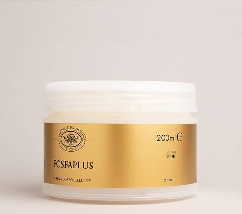 Fosfaplus cellulite Body cream 200ml organic Made in Italy