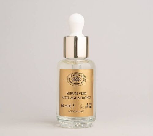 Strong Anti-age Anti-wrinkle Face Serum 30ml Made in Italy