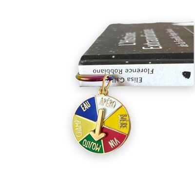 Aperitif wheel bookmark