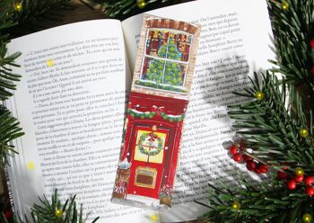 Salon de thé littéraire de Noël - Marque-page de Noël 1