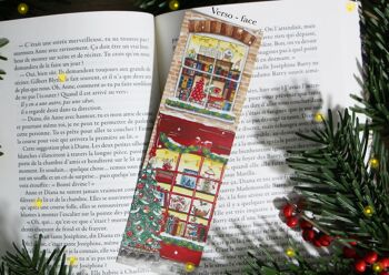 Salon de thé littéraire de Noël - Marque-page de Noël 2