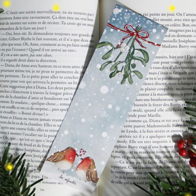 Robin's Christmas - Christmas Bookmark