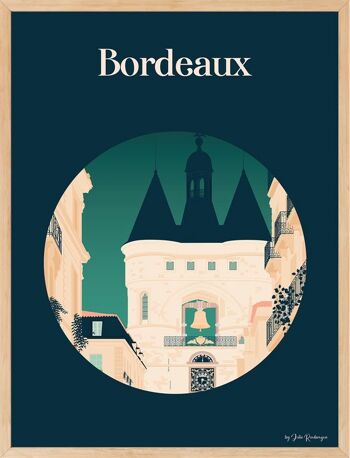 Affiche BORDEAUX La Grosse Cloche 2