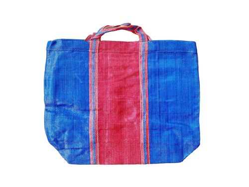 Recycled Woven Shoppers with Double Handle