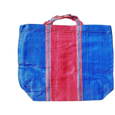 Recycled Woven Shoppers with Double Handle