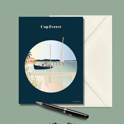 Carte Postale CAP FERRET - 15x21cm