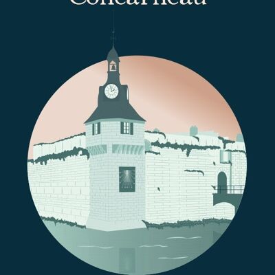 Poster CONCARNEAU La Ville Close