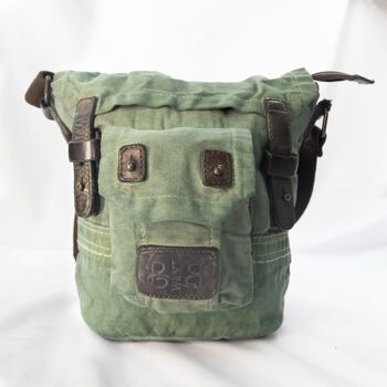 Bandoulière "GasMask" CrossBody "Gas Mask" Tent Truck Original Petrol Green 1