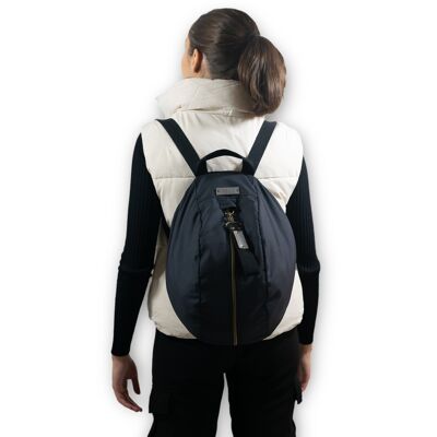 Waterproof helmet backpack - BLACK