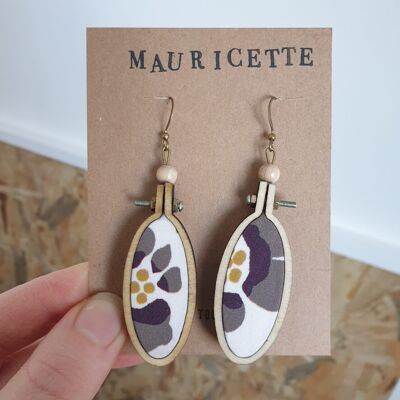 Boucles d'oreilles Mauricette