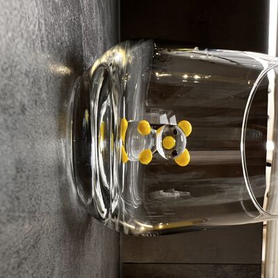 Glasstück – Trinkglas – Muranoglas – Panda – Glasfigur – handgefertigt – Geschenk – einzigartige Statuen – Qualitätsglas