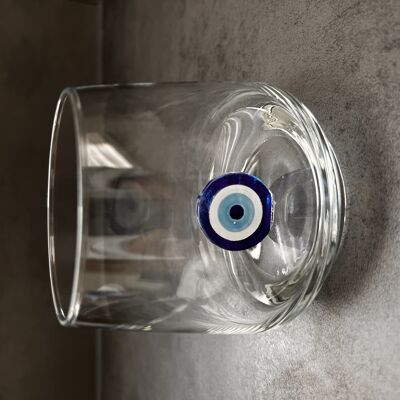 Pieza de vidrio - Vaso para beber - Vidrio de Murano - Figura de vidrio - Hecho a mano - Regalo - Estatuas únicas - Vidrio de calidad
