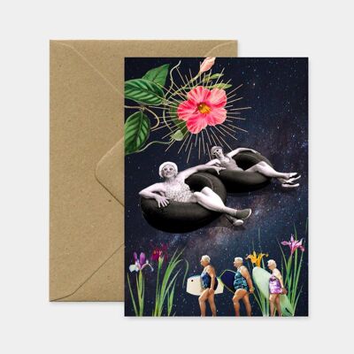 Forever Young greeting card