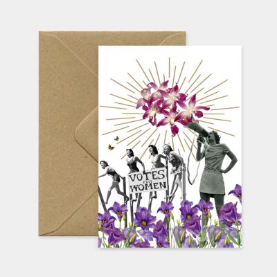 Greeting card “Women's Rights”