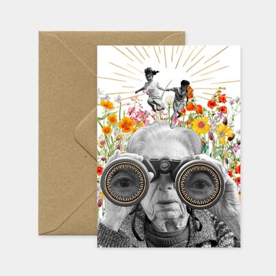 Greeting card “Grandma”