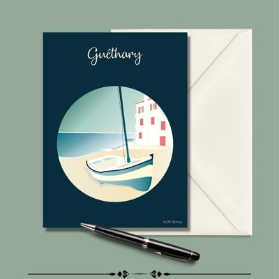 Carte Postale GUETHARY Le Port - 15x21cm