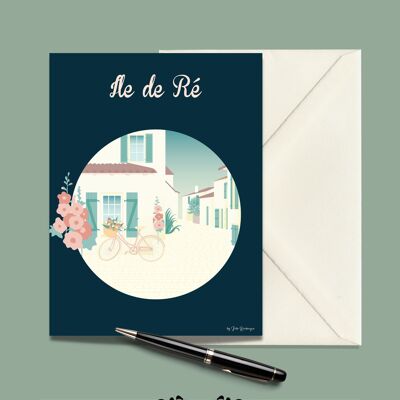 ILE DE RE Postkarte - 30x40cm