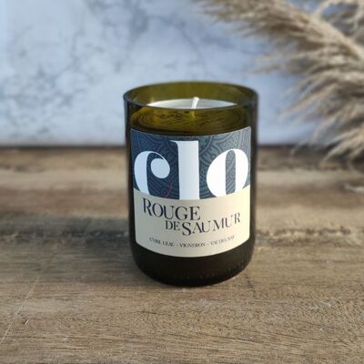 Men's Candle · Bottle of wine - Fig & Blackcurrant