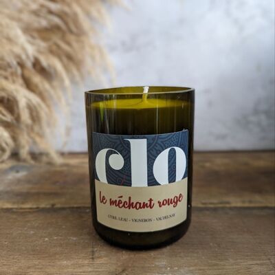 Bougie Parfumée · CLO Méchant Rouge·