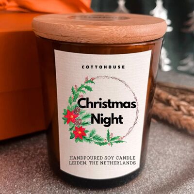 Christmas Night - Christmas candle - Soy Scented Candle