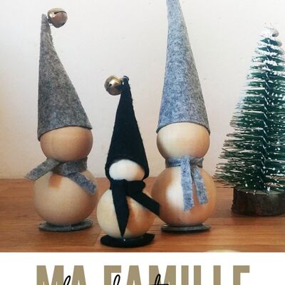 Mini-Weihnachtsset: Ich mache meine Schneemänner