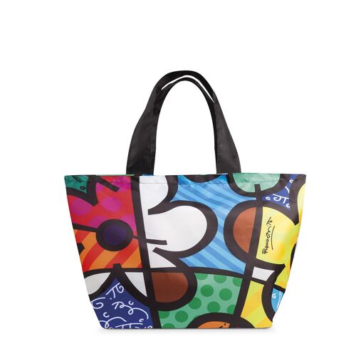 BAG BRITTO FLOWERS 40X33