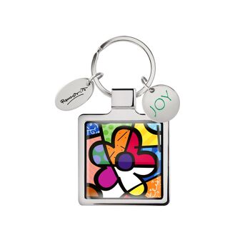 PORTE-CLÉS BRITTO FLEUR CM. 4X8