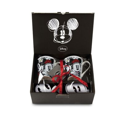 SET 2MUGS MICKEY AND MINNIE -TOTE BAG