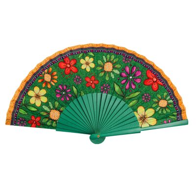 FAN BELLAMORE GREEN CM. 41X25