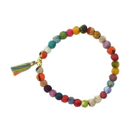 Bracciale Kantha, nappato