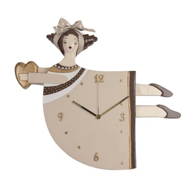 CLOCK LE PUPAZZE SAND CM. 37X30