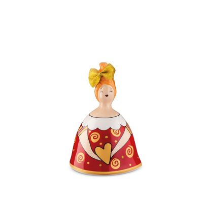 FIGURINE LE PUPAZZE FUCHSIA CM. 10X16