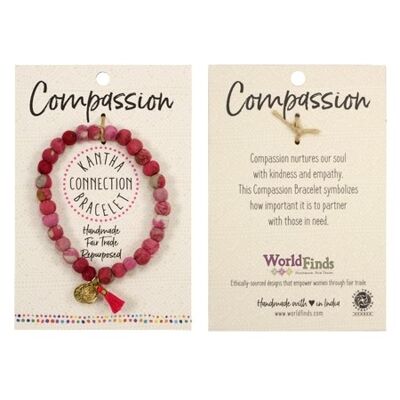 Bracelet Kantha, compassion
