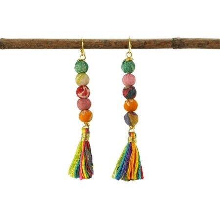 Orecchini Kantha, Gocciolanti