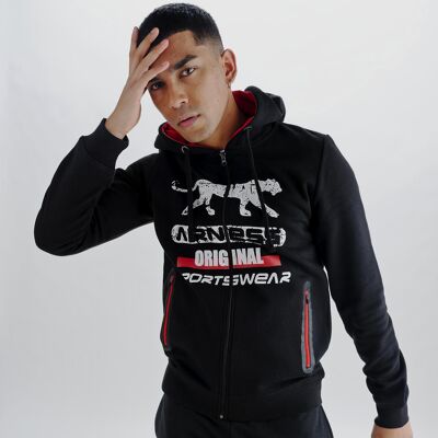 AIRNESS ORIGINAL MEN'S ZIPPED HOODIE