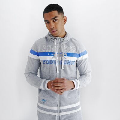 AIRNESS MARK MEN'S ZIPPED HOODIE