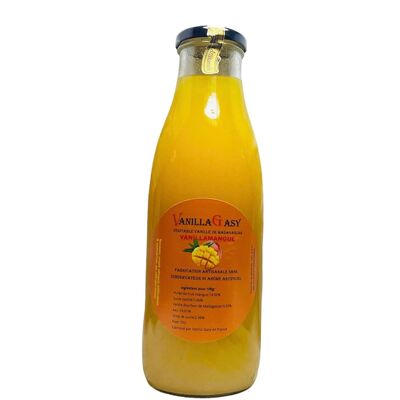 Mango and vanilla juice